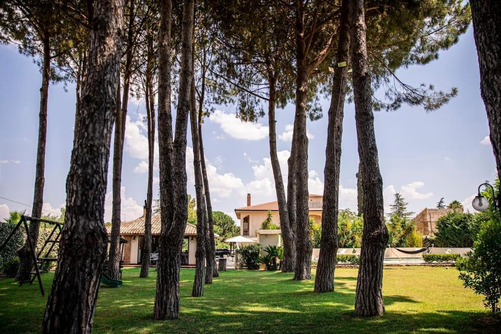 Villa Laoconte Piscina, Jacuzzi E Biliardo Canicattì Extérieur photo